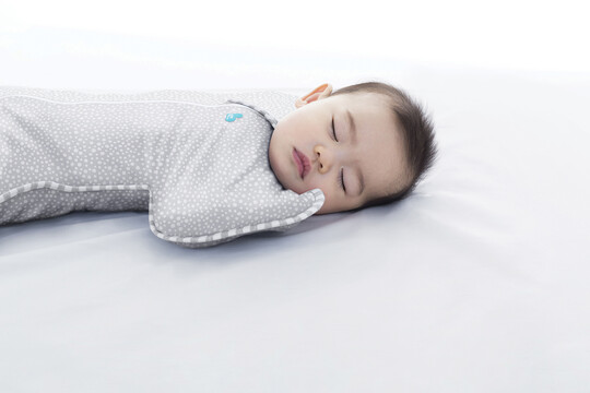 Love To Dream Swaddle Up Sleeping Bag Bamboo Grey Dot - Medium image number 3